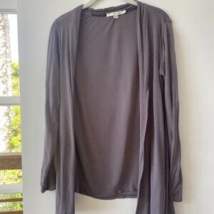 Boden Women’s Open Front Cardigan in Mauve, Size‎ 2